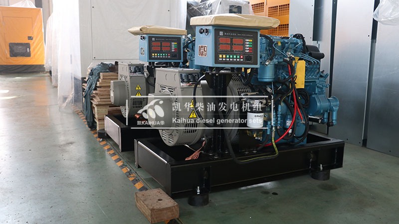 濟(jì)寧兩臺進(jìn)口帕金斯船用柴油發(fā)電機(jī)組發(fā)貨